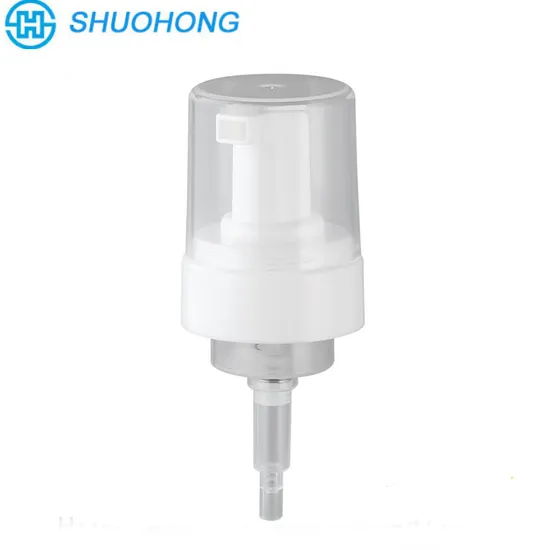 30mm 40mm 42mm Golden Foaming Soap Empty Plastic Foam Dispenser Pump
