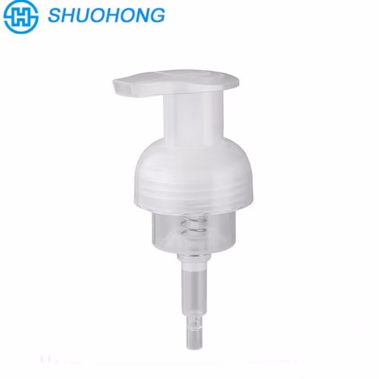 30mm 40mm 42mm Golden Foaming Soap Empty Plastic Foam Dispenser Pump