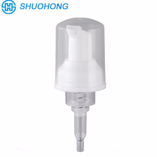 30mm 40mm 42mm Golden Foaming Soap Empty Plastic Foam Dispenser Pump