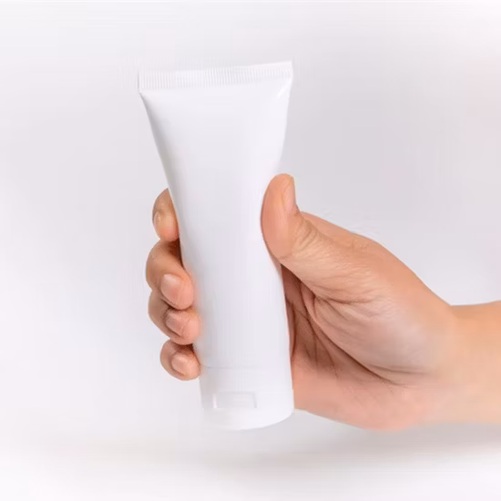 Kundenspezifische leere, vollständig biologisch abbaubare PE-Shampooflasche aus Kunststoff, Handcreme, Körperlotion, weiche Kosmetikverpackung, Quetschtube