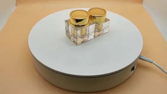Luxuriöses 50-NL-Gold-Kosmetikglas aus Acryl mit Schraubverschluss